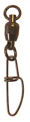 S&#248;vik Brass Ballbearing Swivel w/Snap 00 L&#248;sningen for &#229; unng&#229; sn&#248;retvinn