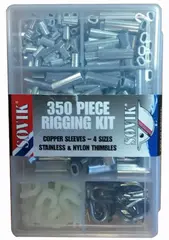 S&#248;vik Rigging Kit 300 doble klemhylser og 50 kauser