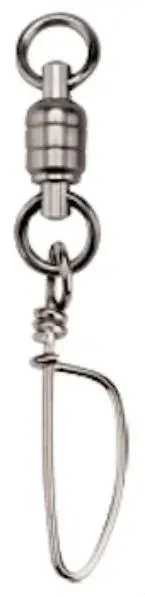Søvik SS Ballbearing Swivel w/Snap 0 Pakke á 3 stk 