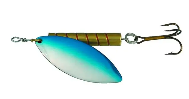 Søvik Laksespinner Sølv/Blå 18g Kjøp 8 spinnere få en gratis slukboks 