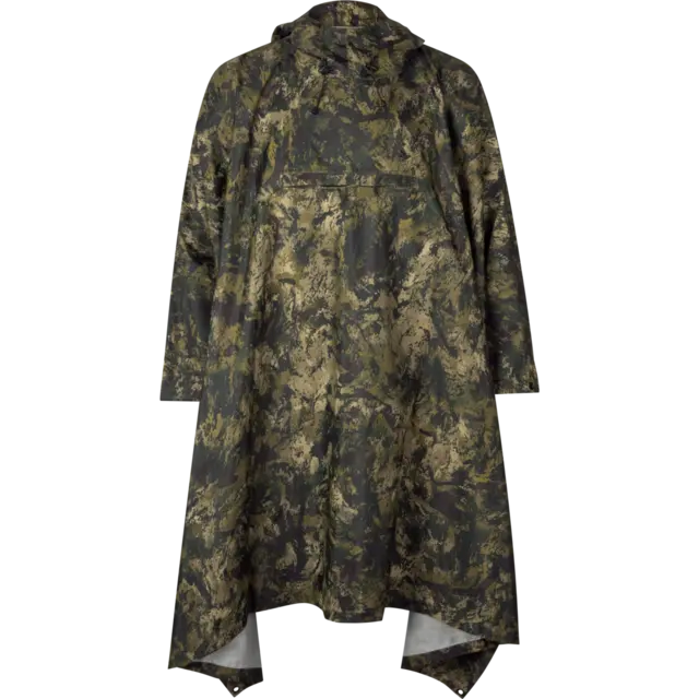Seeland Taxus Camo Rain Poncho Komprimerbar og vanntett regnponcho 