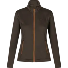 Seeland Emily fleece Women Brown S Allsidig fleecejakke til dame