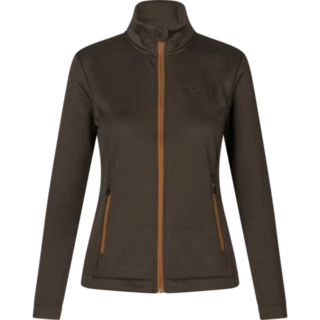 Seeland Emily fleece Women Brown S Allsidig fleecejakke til dame 