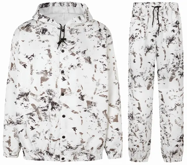 Seeland Winter Camo Set InVis White M Overtrekkssett vinterkamuflasje 