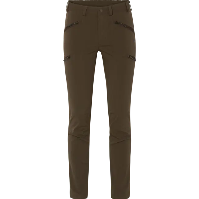 Seeland Larch stretch bukser Women 36 Grizzly Brown/Duffel Green 