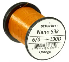 Semperfli Nano Silk Predator 100D 6/0 Orange
