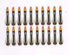 Semperfli Synthetic Jungle Cock 10mm Hot Orange