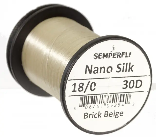 Semperfli Nano Silk Ultra 30D 18/0 Brick Beige 
