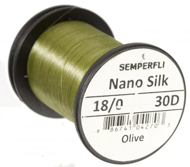 Semperfli Nano Silk Ultra 30D 18/0 Olive 