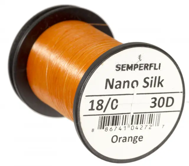 Semperfli Nano Silk Ultra 30D 18/0 Orange 