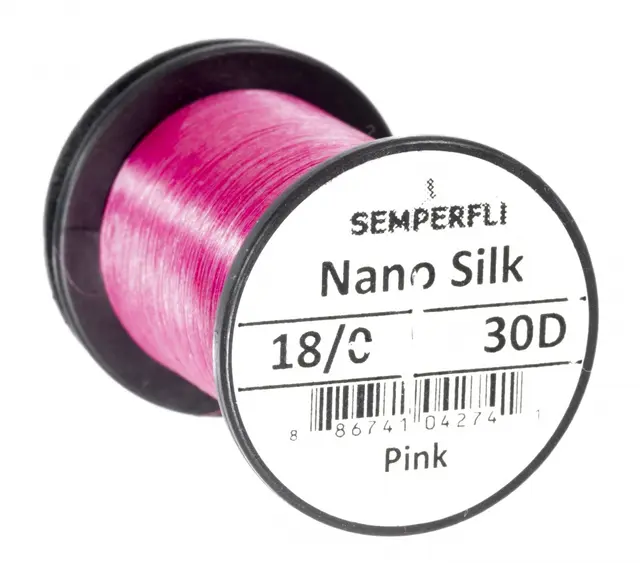 Semperfli Nano Silk Ultra 30D 18/0 Pink 