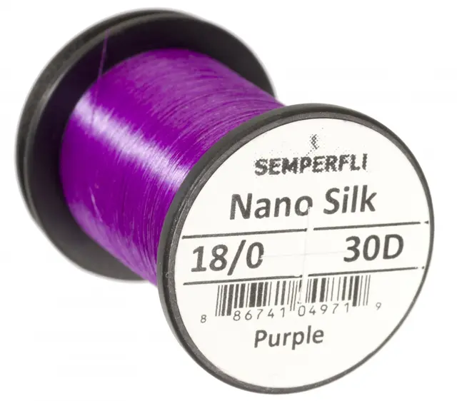 Semperfli Nano Silk Ultra 30D 18/0 Purple 