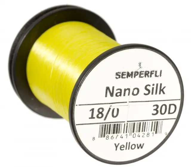 Semperfli Nano Silk Ultra 30D 18/0 Yellow 