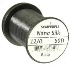 Semperfli Nano Silk 50D 12/0 Black