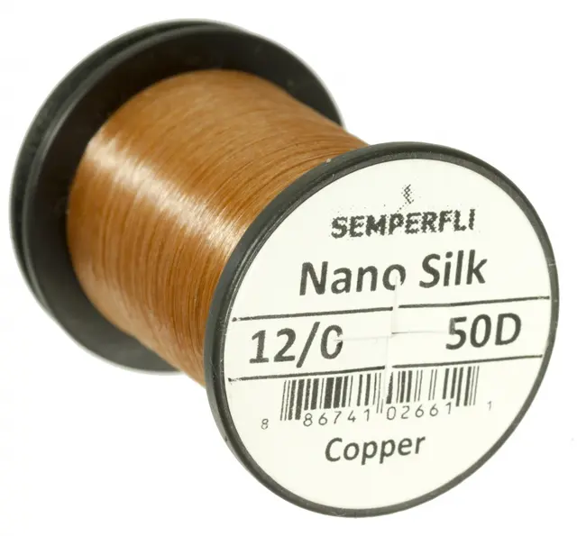 Semperfli Nano Silk 50D 12/0 Copper 