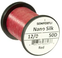 Semperfli Nano Silk 50D 12/0 Red