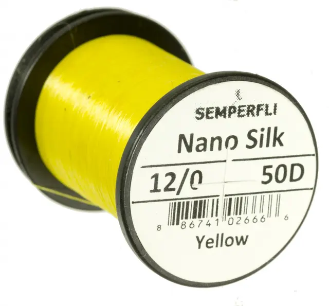 Semperfli Nano Silk 50D 12/0 Yellow 