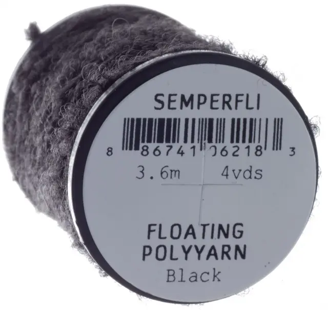 Semperfli Dry Fly Polyyarn Black 