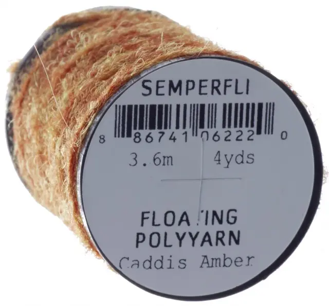 Semperfli Dry Fly Polyyarn Caddis Amber 