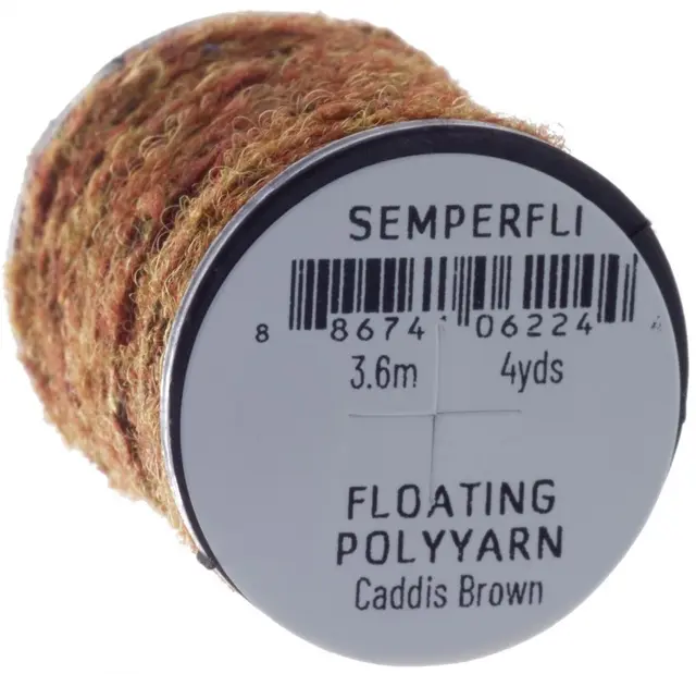Semperfli Dry Fly Polyyarn Caddis Brown 