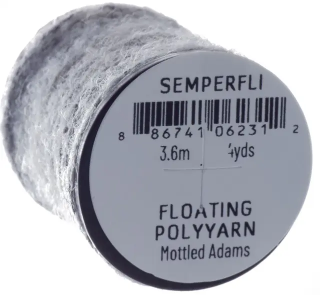 Semperfli Dry Fly Polyyarn Mottled Adams 