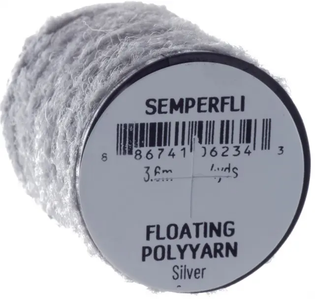 Semperfli Dry Fly Polyyarn Silver Grey 