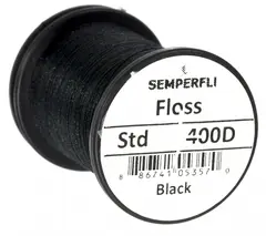 Semperfli Fly Tying Floss 400D Black