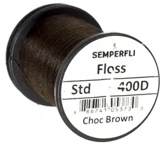 Semperfli Fly Tying Floss 400D Chocolate Brown