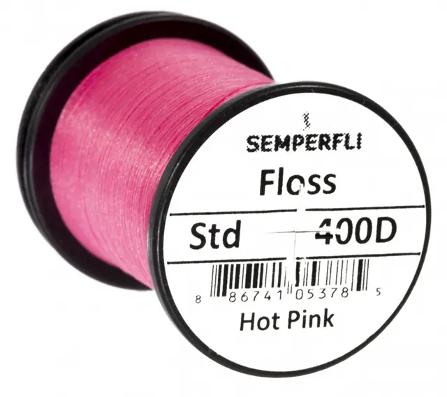 Semperfli Fly Tying Floss 400D Hot Pink 
