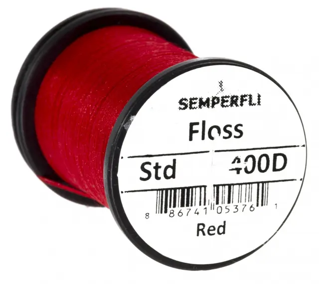 Semperfli Fly Tying Floss 400D Red 