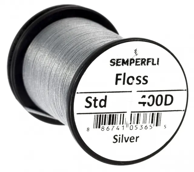 Semperfli Fly Tying Floss 400D Silver 