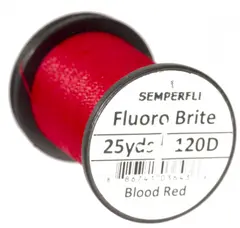 Semperfli Fluoro Brite Blood Red