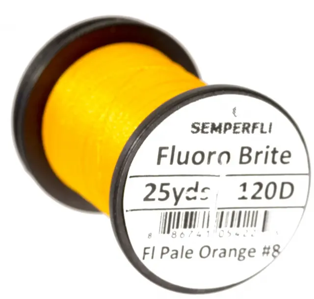 Semperfli Fluoro Brite Pale Orange #8 