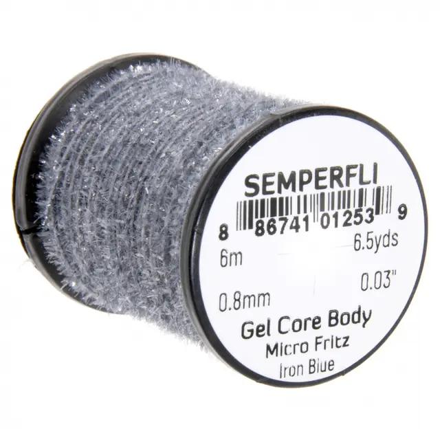 Semperfli Gel Core Body Iron Blue 6 meter Micro Fritz 