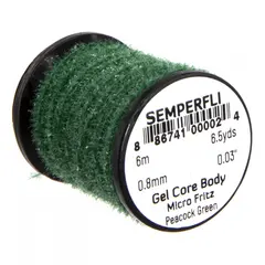 Semperfli Gel Core Body Peacock Green 6 meter Micro Fritz