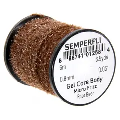 Semperfli Gel Core Body Rootbeer 6 meter Micro Fritz