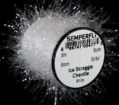 Semperfli Ice Straggle Chenille White