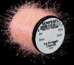 Semperfli Ice Straggle Chenille Coral