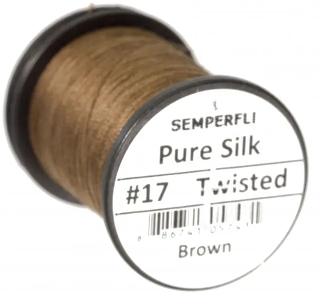 Semperfli Pure Silk Brown - #17 