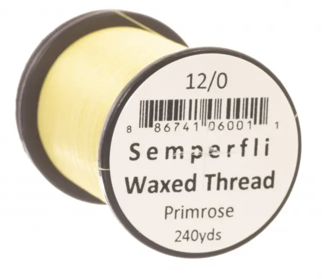 Semperfli Classic Waxed Thread Primrose Primrose 12/0 