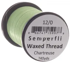 Semperfli Classic Waxed Thread Chart Chartreuse 12/0