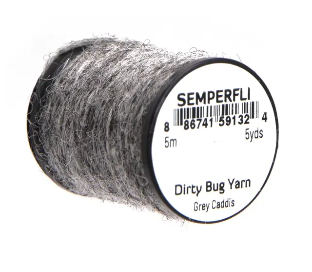 Semperfli Dirty Bug Yarn Grey Caddis 