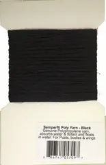 Semperfli Poly-Yarn Black
