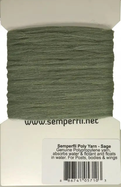 Semperfli Poly-Yarn Sage 