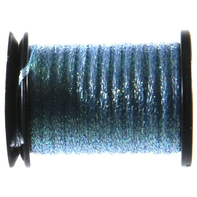 Semperfli Flat Braid 1,5mm Holo Electric Blue 