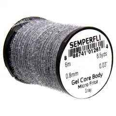 Semperfli Gel Core Body Gray 6 meter Micro Fritz