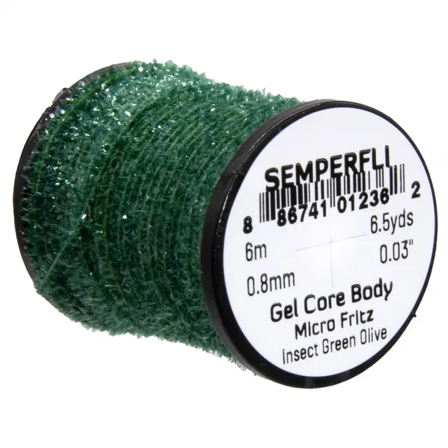 Semperfli Gel Core Body Insect Green 6 meter Micro Fritz 