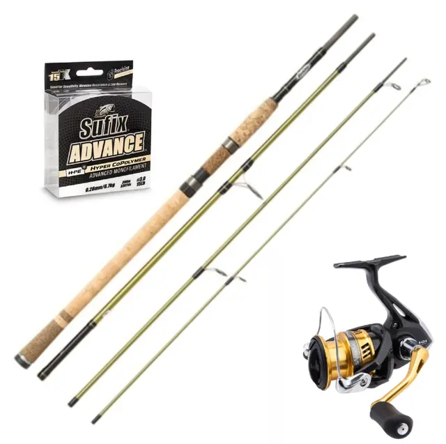 Berkley Rod Phazer Pro/Shimano Sahara Perfekt fiskesett til laks 