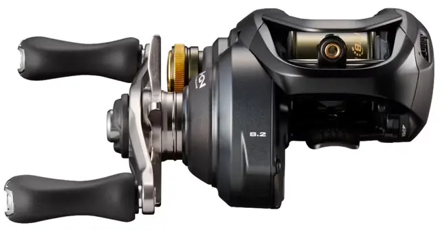 Shimano Curado BFS XG Høyre Baitcastsnelle for superlett fiske 