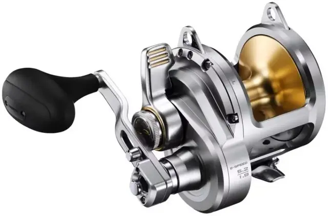 Shimano Talica II 20lb 2-Speed RH Høykvalitets havfiskesnelle fra Shimano 